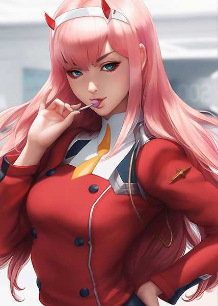 002 Waifu anime Poster