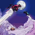 Rocket League Cars in Flight