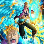 1st division commander of the Whitebeard Marco the Phoenix One Piece Poster