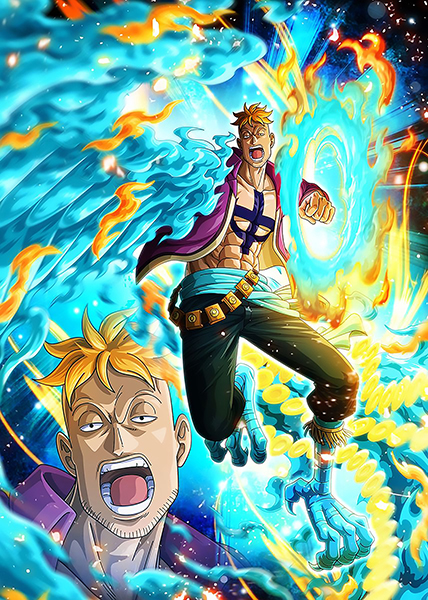 1st division commander of the Whitebeard Marco the Phoenix One Piece Poster