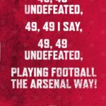 49 Undefeated Football Poster