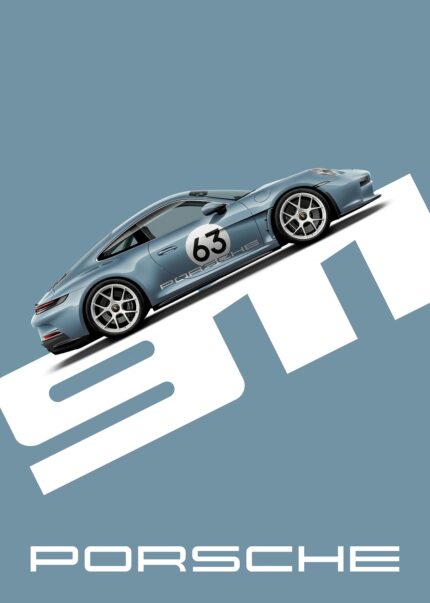 Iconic Porsche 911 Ascending Design