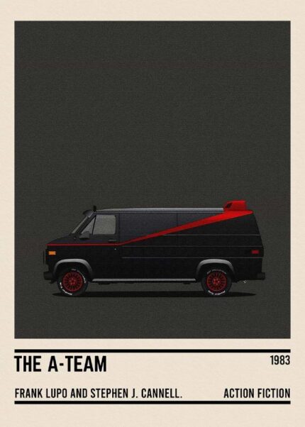 A Team Inspired Car Movie Poster