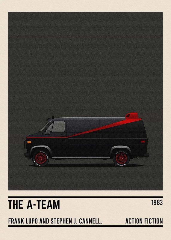 A Team Inspired Car Movie Poster