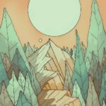 A Cool Green Morning Spring Vibes Poster