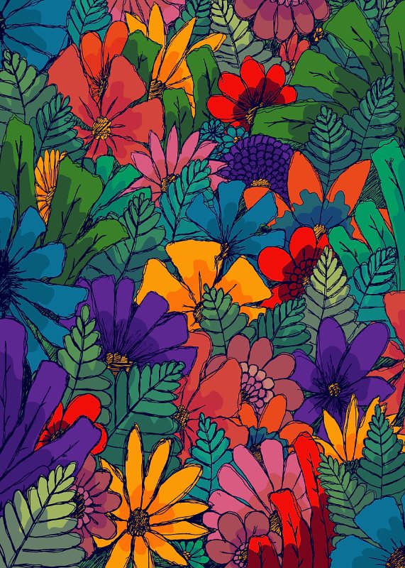 A Fresh Spring Garden 1 Spring Vibes Poster