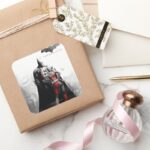 AC Poster Batman Harley Square Sticker