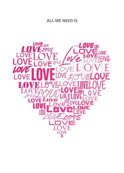 ALL WE NEED IS LOVE Poster