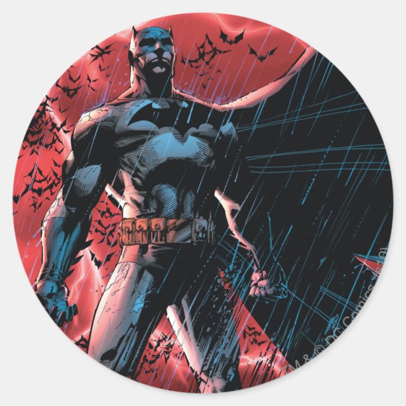 A Thousand Bats Classic Round Sticker A Thousand Bats Classic Round Sticker