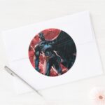 A Thousand Bats Classic Round Sticker