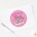 Abby Cadabby Kindness Is Magical Classic Round Sticker