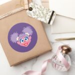 Abby Cadabby Face Classic Round Sticker