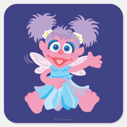Abby Cadabby Fairy Square Sticker