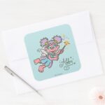 Abby Cadabby Flying Square Sticker