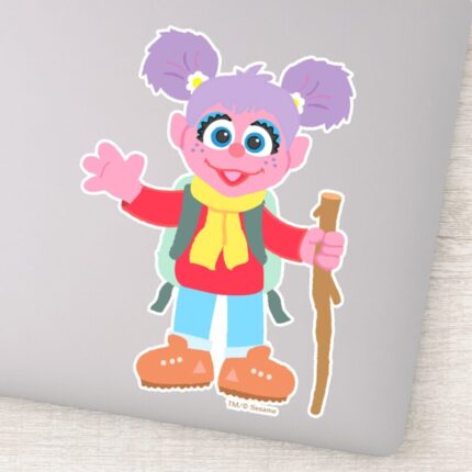 Abby Cadabby Hiking Sticker