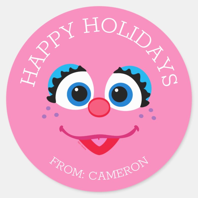 Abby Cadabby Merry Christmas Gift Tag