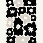 Abstract Floral Pattern Poster