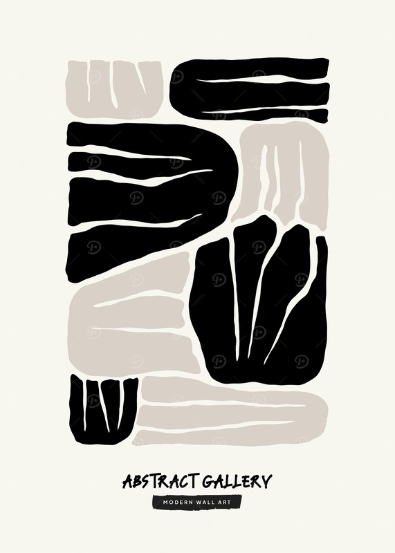 Abstract Gallery Wall Art Poster