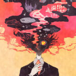 Abstract Weirdcore Man Poster