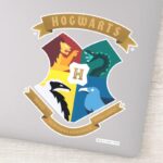 Abstract HOGWARTS™ Crest Sticker