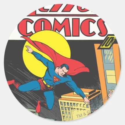 Action Comics 23 Classic Round Sticker