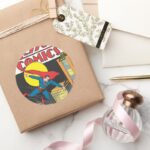 Action Comics 23 Classic Round Sticker