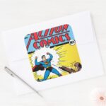 Action Comics 35 Square Sticker