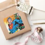 Action Comics 485 Square Sticker