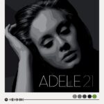 Adele 21 Music Poster