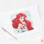 Adventurous Ariel Square Sticker