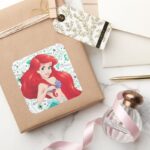 Adventurous Ariel Square Sticker