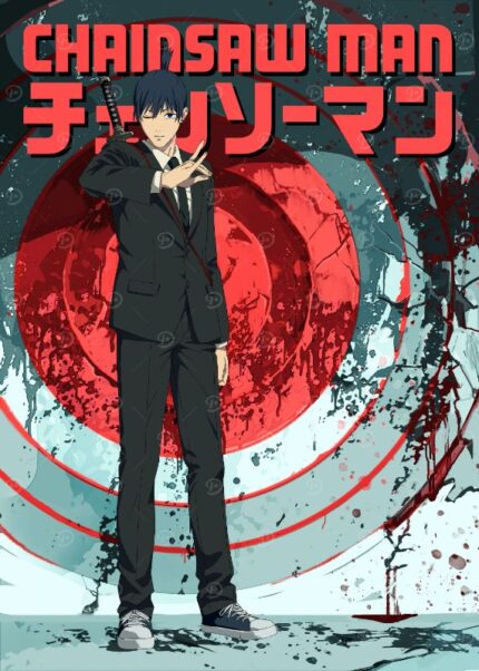 Aki Chainsaw Man Poster