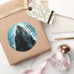 Albus Dumbledore HPE6 1 Classic Round Sticker