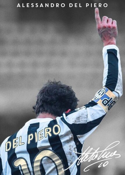 Alessandro Del Piero Soccer Poster