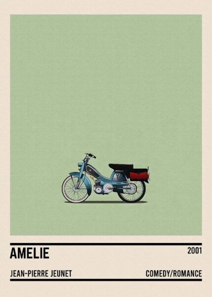 Amelie Bike Movie Poster