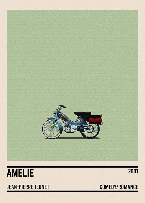 Amelie Bike Movie Poster