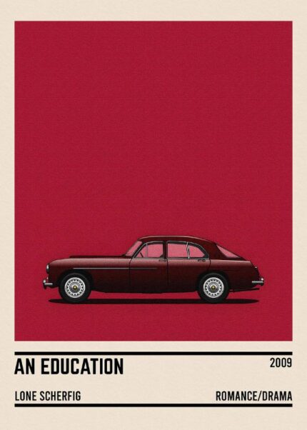 An Education Movie Car Poster