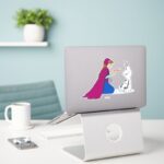 Ana Giving Olaf Carrot Nose Sticker