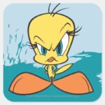 Angry TWEETY™ Square Sticker
