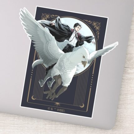 Anime HARRY POTTER™ Flight With Buckbeak Sticker