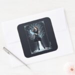 Anime Hermione Grangers Otter Patronus Square Sticker