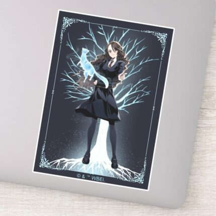 Anime Hermione Grangers Otter Patronus Sticker