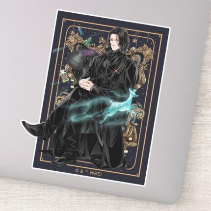 Anime Professor Severus Snape Seated Sticker