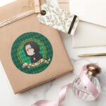 Anime Professor Snape Classic Round Sticker