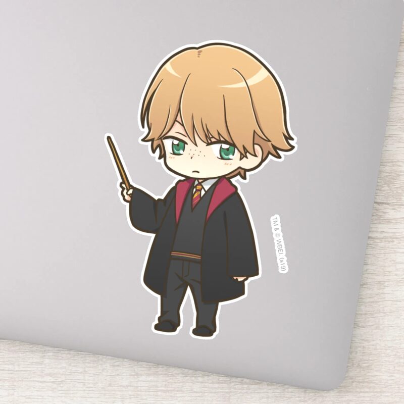 Anime Ron Weasley Sticker Anime Ron Weasley Sticker