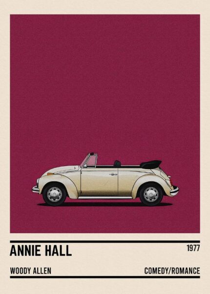 Annie Hall Car Movie Poster
