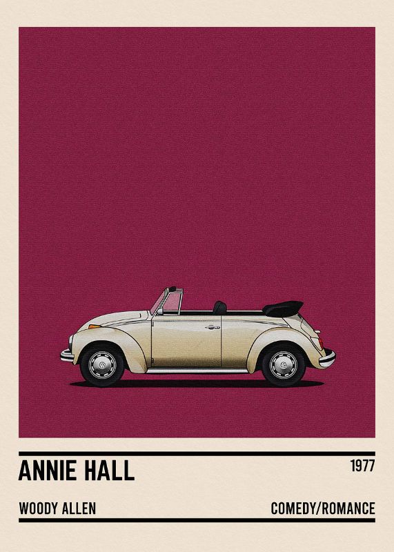 Annie Hall Car Movie Poster