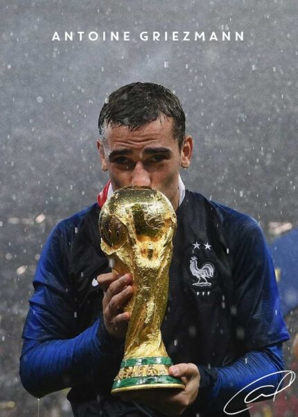 Antoine Griezmann Soccer Poster