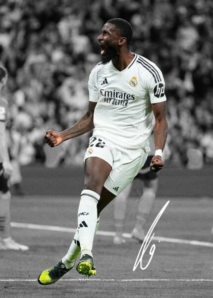 Antonio Rudiger Soccer Poster