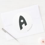 Aquaman Grunge A Classic Round Sticker